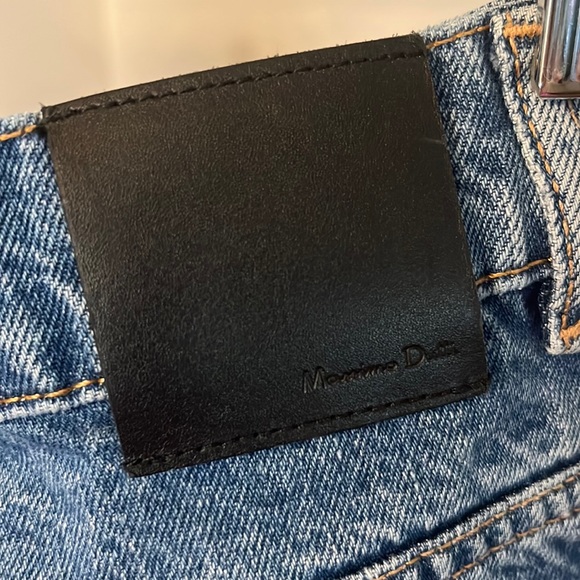 Brand New (WOT) Massimo Dutti Wide Leg Blue Jeans - Picture 2 of 4